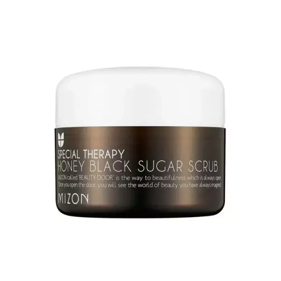 Mizon Honey Black Sugar Scrub - Miodowy peeling do twarzy z brązowym cukrem 90g
