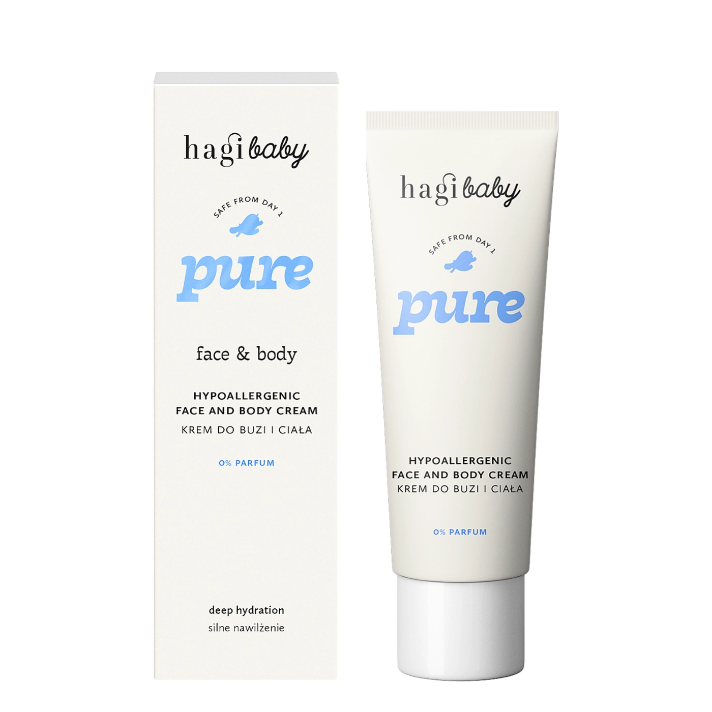 Hagi Baby Pure Hipoalergiczny krem do buzi i ciała 75 ml
