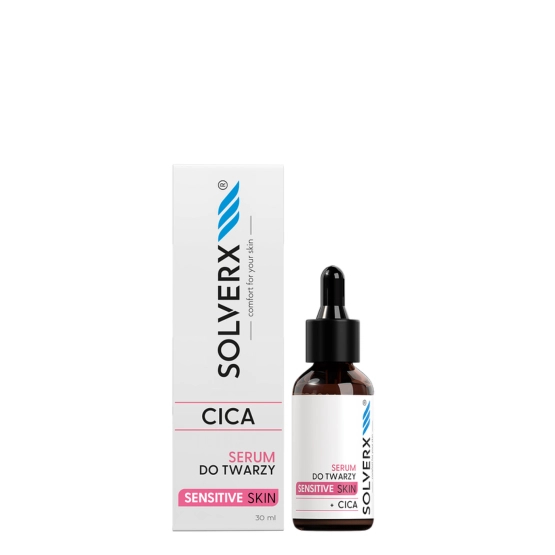 SOLVERX Sensitive Skin Serum do twarzy z CICA 30 ml