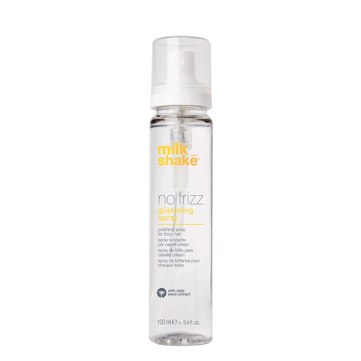 Milk Shake Glistening Spray No Frizz Wygładzający spray zapobiegający puszeniu włosów 100ml