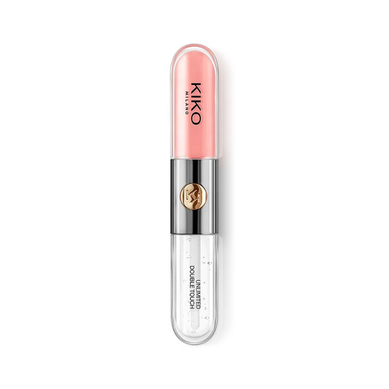 KIKO Milano Unlimited Double Touch dwuetapowa płynna pomadka do ust 101 Soft Rose 6ml