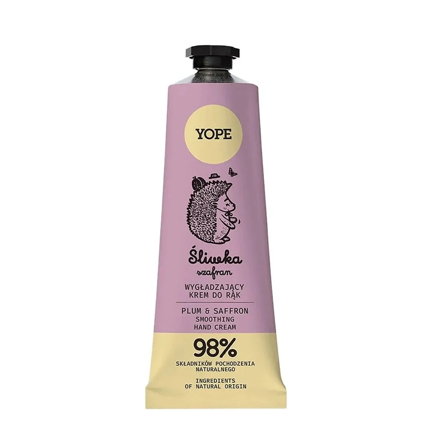 YOPE Botanica Śliwka Szafran Krem do rąk 50 ml
