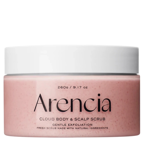 Arencia Fresh Cloud Body & Scalp Scrub - Peeling do ciała i skóry głowy Lavender & Pear 260g