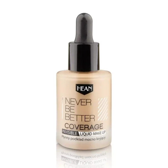 Hean Podkład mocno kryjący NEVER BE BETTER COVERAGE 102 Glory Beige