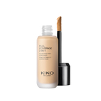 KIKO Milano Full Coverage 2-In-1 Foundation & Concealer mocno kryjący podkład i korektor 2 w 1 Warm Beige 25 25ml