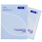 Isntree Ultra Low Molecular Hyaluronic Acid Mask - Nawilżająca maska w płachcie 10 sztuk
