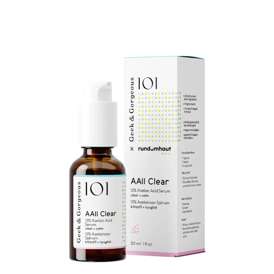 Geek&Gorgeous AAll Clear serum z 15% kwasem azelainowym 30 ml