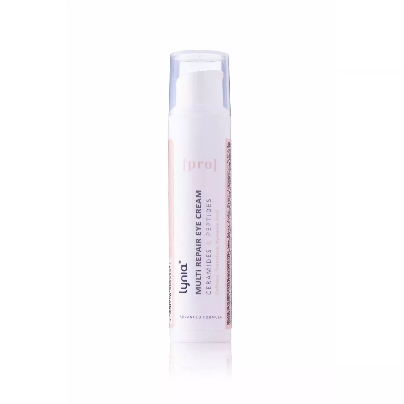 Lynia Pro Multi Repair Eye Cream Bogaty krem pod oczy z ceramidami, peptydami i kofeiną 15ml