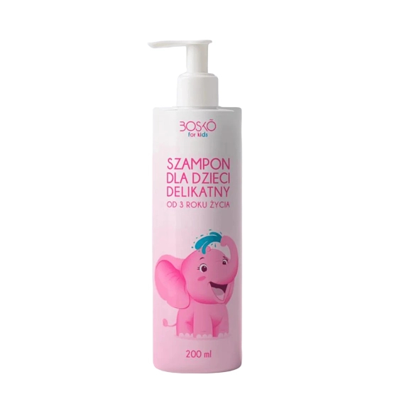 BOSKO Cosmetics for Kids Szampon dla dzieci delikatny od 3 roku życia 200ml