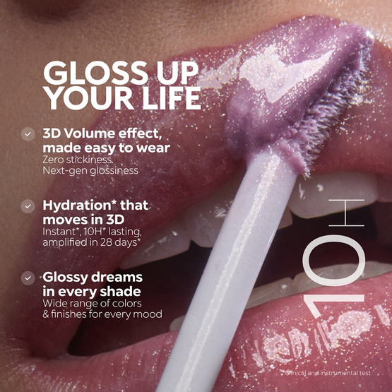 KIKO Milano 3D Hydra Lipgloss zmiękczający błyszczyk do ust z efektem 3D 34 Pearly Blood Orange 6.5ml