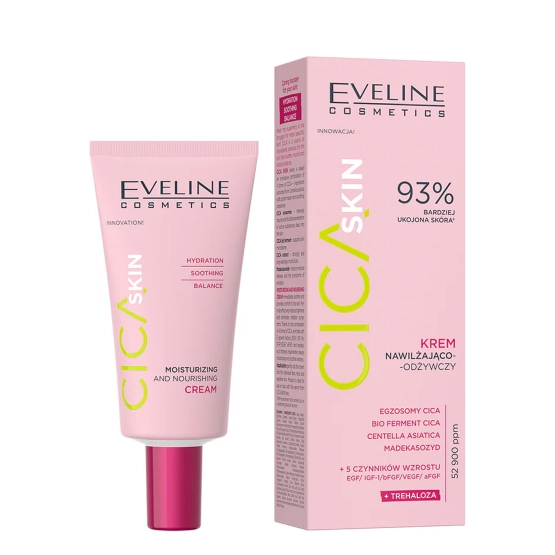 Eveline Cosmetics Cica skin Krem nawilżająco-odżywczy 50ml