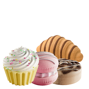 DESERVED Bath Bomb SET - Zestaw 4 kul do kąpieli 4x 100g