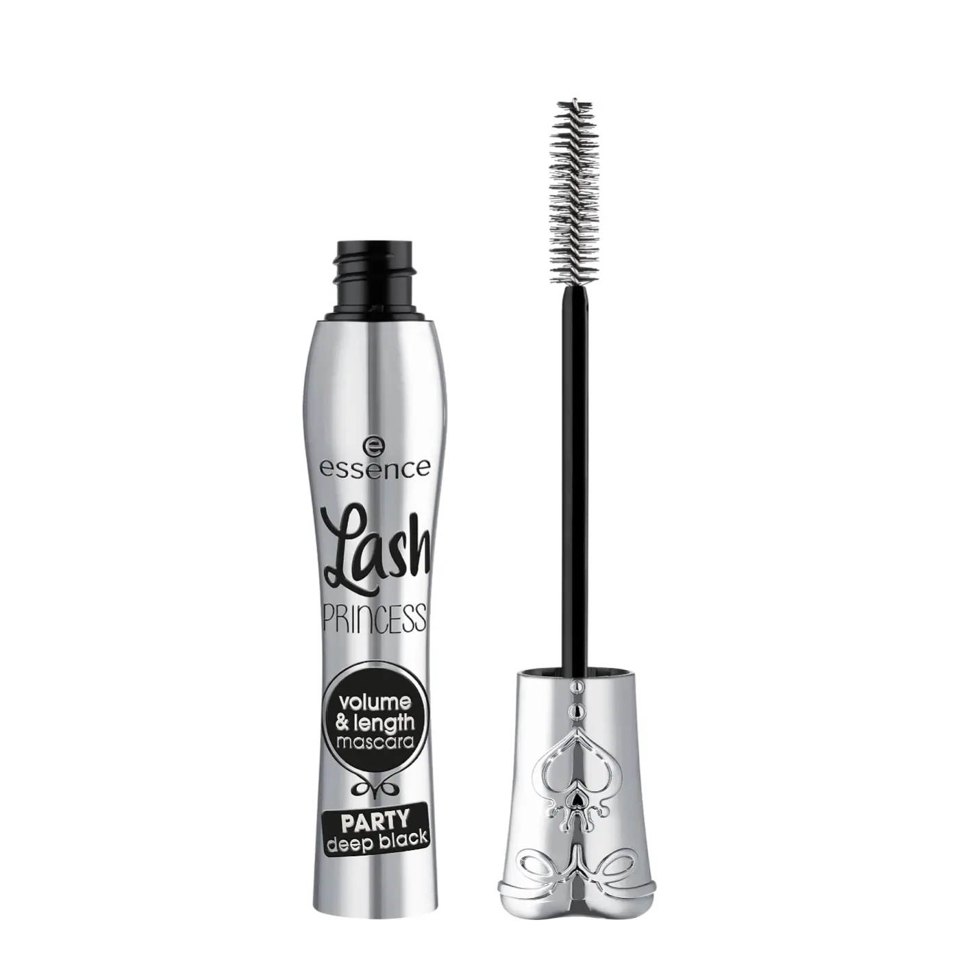 essence Lash Princess Volume & Length Mascara Party Deep Black - Maskara pogrubiająca i wydłużająca 10ml