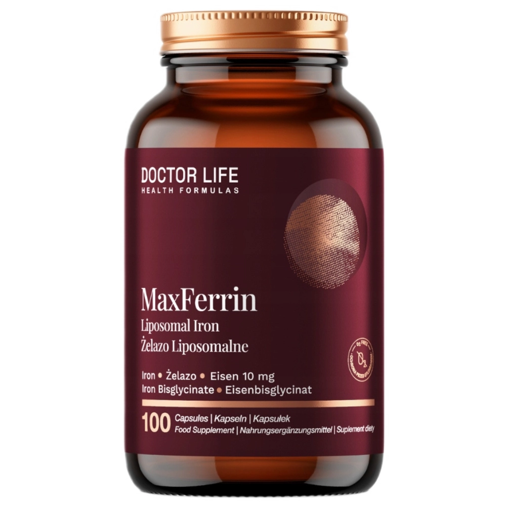 Doctor Life MaxFerrin suplement diety 100 kapsułek