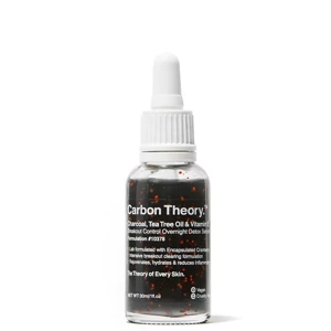 Carbon Theory Charcoal Tea Tree Oil & Vitamin E Detoksujące Serum na Noc 30ml
