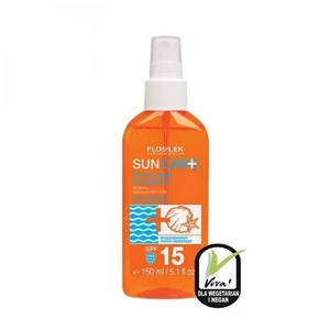 FlosLek Sun Care Suchy olejek do opalania w sprayu SPF15 150ml