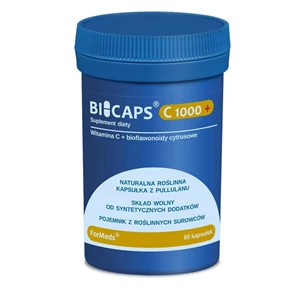 ForMeds BICAPS Suplement diety C 1000+ 30 porcji (60 kapsułki)