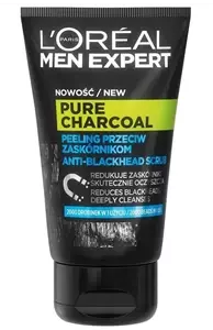 L'Oreal Paris Men Expert Pure Charcoal peeling do twarzy przeciw zaskórnikom 100ml