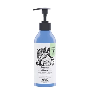 YOPE Wood Naturalny szampon do włosów przetłuszczających się drzewo oliwne, biała herbata, bazylia 300 ml 