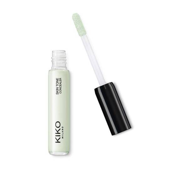 KIKO Milano Skin Tone Concealer wygładzający korektor w płynie zapewniający naturalne wykończenie 01 Green 3.5ml
