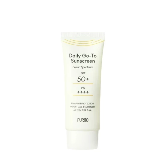 Purito Daily Go-To Sunscreen Codzienny krem przeciwsłoneczny SPF 50+ PA++++  60 ml