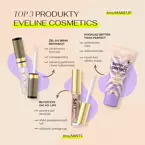 Eveline Cosmetics Brow&Go Żel do brwi Transparent