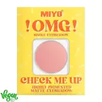 MIYO Omg! Check Me Up Highly Pigmented Matte eyeshadow Cień do powiek No.15 Rich peach